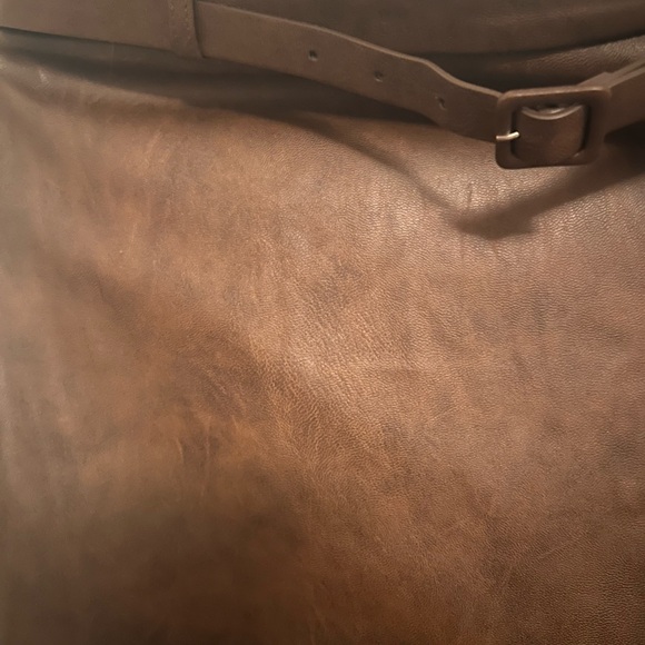 Suzy Shier Dark Brown Mini Skirt - Picture 5 of 5